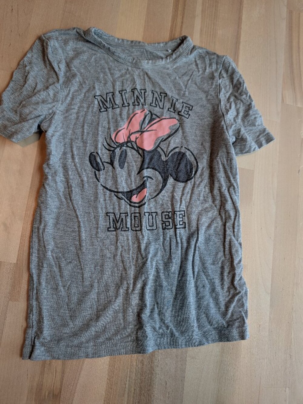 Little Sleepies Play Girls 5 Disney Minnie Collegiate Graphic Tee